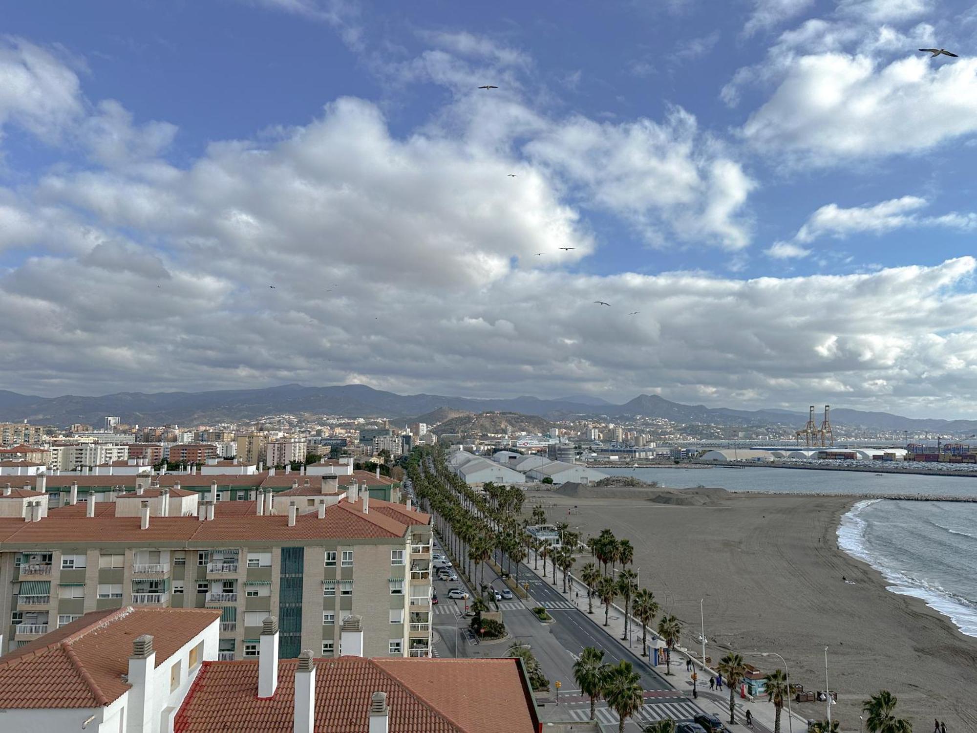 Apartamento Mirador Del Mediterraneo マラガ エクステリア 写真