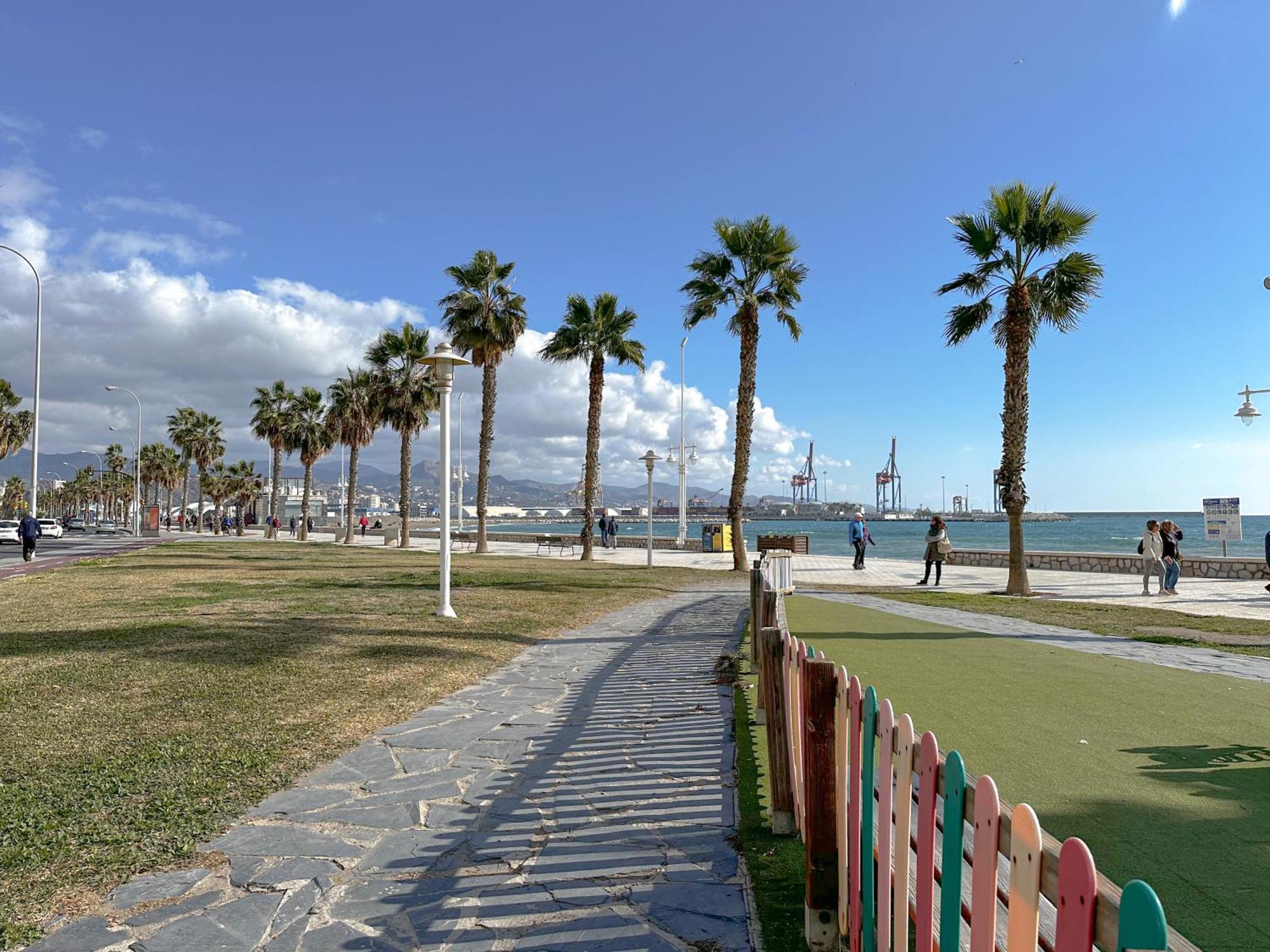 Apartamento Mirador Del Mediterraneo マラガ エクステリア 写真